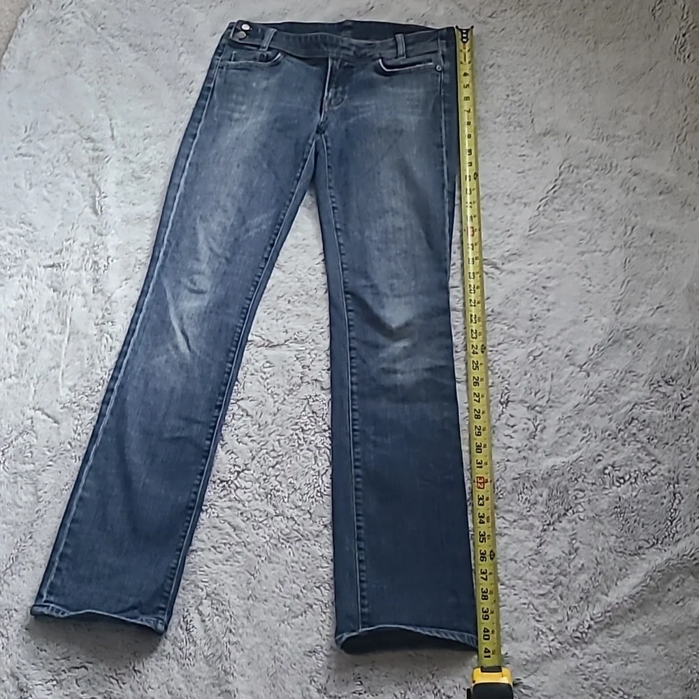 Citizens of Humanity Women's Jeans Straight Leg Size 29 Blue w/ Belt Wrap BOGO - Picture 10 of 15